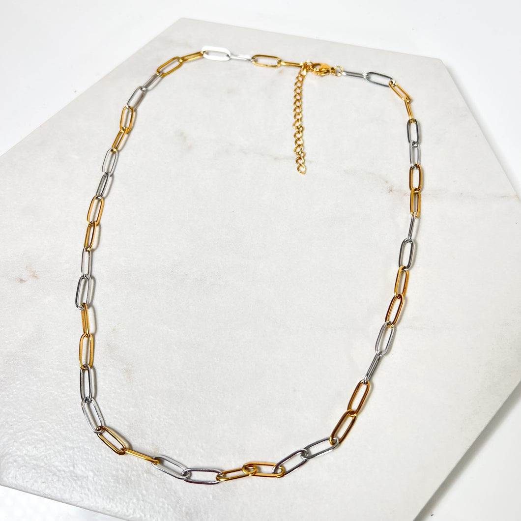 Mixed Metals Necklace