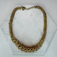Load image into Gallery viewer, Silver Compact Chainmail Necklace