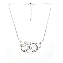 Load image into Gallery viewer, Silver Circles Design Necklace