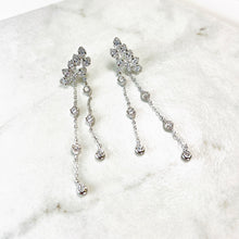 Load image into Gallery viewer, Fine Silver Drop Earrings