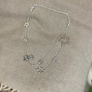 Versatile Grey Bead Necklace
