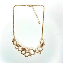 Load image into Gallery viewer, Abstract Gold Necklace