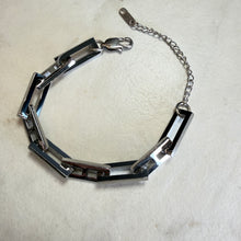 Load image into Gallery viewer, Silver Geometric Bracelet