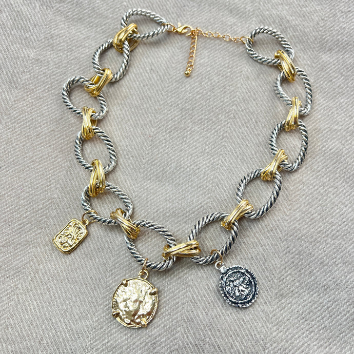 Mixed Metals Necklace