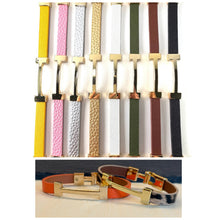 Load image into Gallery viewer, Wrap Cuff With Gold Bar