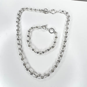 Silver Ball Bracelet