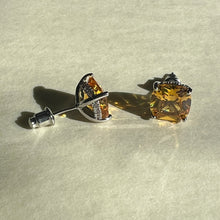 Load image into Gallery viewer, The Sonya Stud in Gold Silver &amp; Yellow Stone