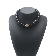 Load image into Gallery viewer, Now In Stock!    Matching Black Necklace &amp; Bracelet Set