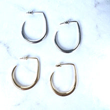 Load image into Gallery viewer, Fine Silver Hoops