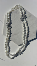 Load image into Gallery viewer, Pearl Necklace with Seed Pearl Detail