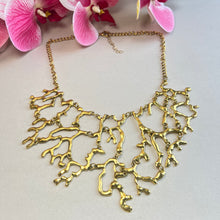 Load image into Gallery viewer, Gold Branch Necklace