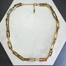 Load image into Gallery viewer, Gold Geometric Necklace