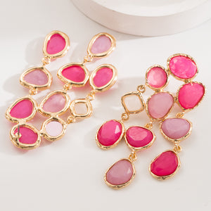 Shades of Pink Earrings