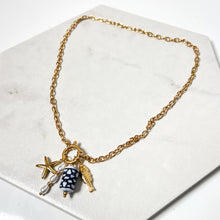 Load image into Gallery viewer, Gold Charm Necklace
