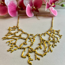 Load image into Gallery viewer, Gold Branch Necklace