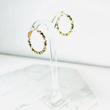 Load image into Gallery viewer, Mosaic Hoops