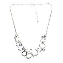 Load image into Gallery viewer, Abstract Silver Necklace