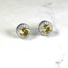 Load image into Gallery viewer, Pale Yellow Studs - Two Size Options