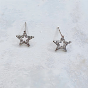 Small Star Studs