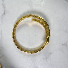 Load image into Gallery viewer, Diamanté Snake Cuff
