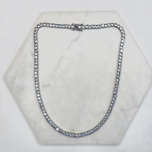 Load image into Gallery viewer, Classic Silver Tennis Necklace