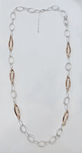 Load image into Gallery viewer, Versatile Gold &amp; Silver Chain Necklace