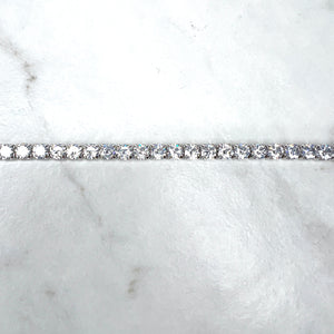 Lighter Weight Silver Tennis Bracelets