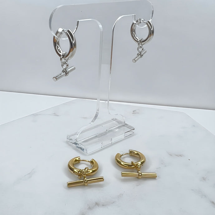 Toggle Earrings