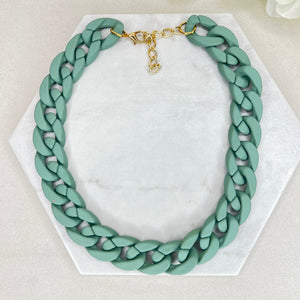 Sage Green Necklace