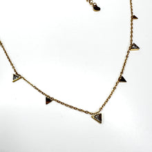 Load image into Gallery viewer, Small Triangular Drop Necklace