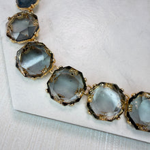 Load image into Gallery viewer, Grey Blue Stones Necklace
