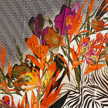 Load image into Gallery viewer, Large Colourful Floral Scarf