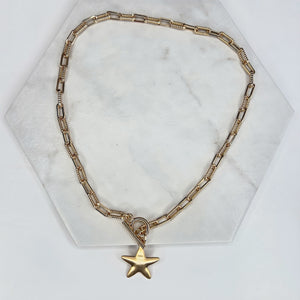 Silver Star Necklace