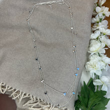 Load image into Gallery viewer, Double Strand Heart Necklace