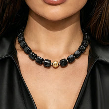 Load image into Gallery viewer, Now In Stock!    Matching Black Necklace &amp; Bracelet Set