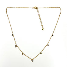 Load image into Gallery viewer, Small Triangular Drop Necklace