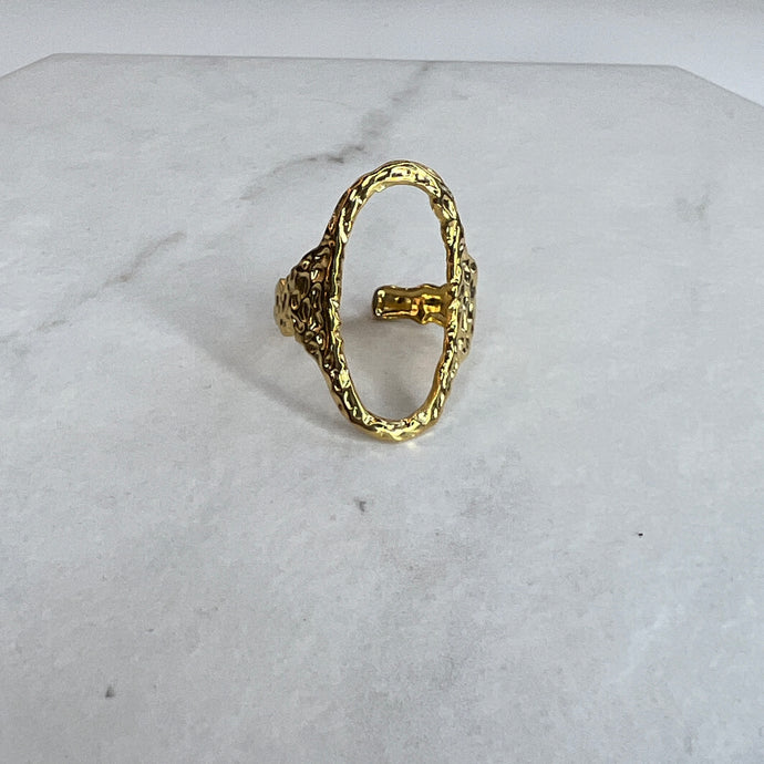 Oval Adjustable Ring