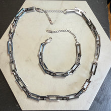 Load image into Gallery viewer, Silver Geometric Bracelet