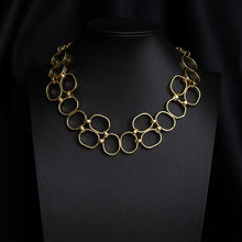 Load image into Gallery viewer, Gold Circles Necklace
