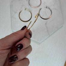 Load image into Gallery viewer, Fine Geometric Hoops