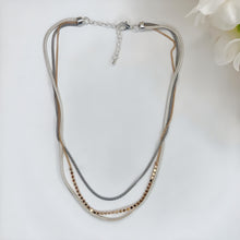 Load image into Gallery viewer, Triple Chain Necklace