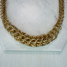 Load image into Gallery viewer, Gold Compact Chainmail Necklace