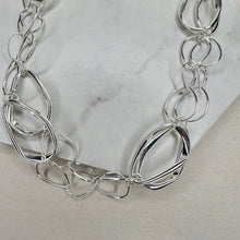 Load image into Gallery viewer, Versatile Long Silver Necklace