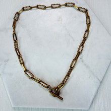Load image into Gallery viewer, Gold Twisted Chain Necklace