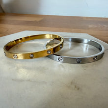 Load image into Gallery viewer, Diamanté Studded Cuffs