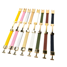 Load image into Gallery viewer, Wrap Cuff With Gold Bar