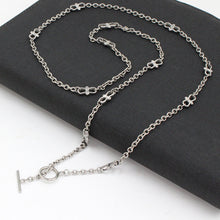Load image into Gallery viewer, Versatile Toggle Fastening Necklace - Wear Long or Short