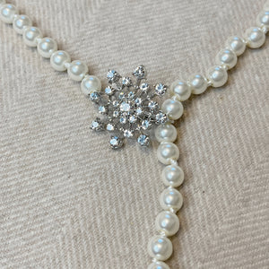 Adjustable Vintage Pearl Necklace