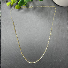 Load image into Gallery viewer, Delicate Gold Diamanté Necklace