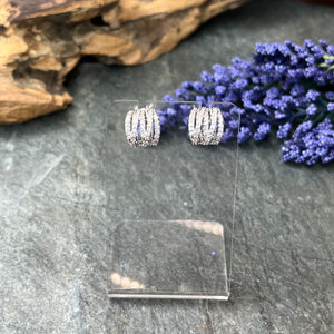 Diamanté Multi-strand Earrings